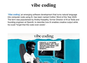 5738 Žodis Vibe Coding Paskelbtas 2025 Metų žodžiu