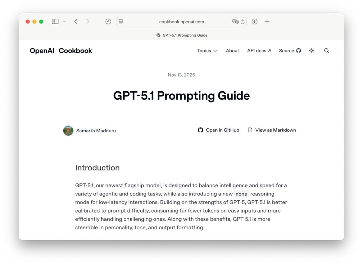 5824 Openai Pristato Gpt51 Naudojimo Vadovą