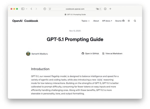 5824 Openai Pristato Gpt51 Naudojimo Vadovą