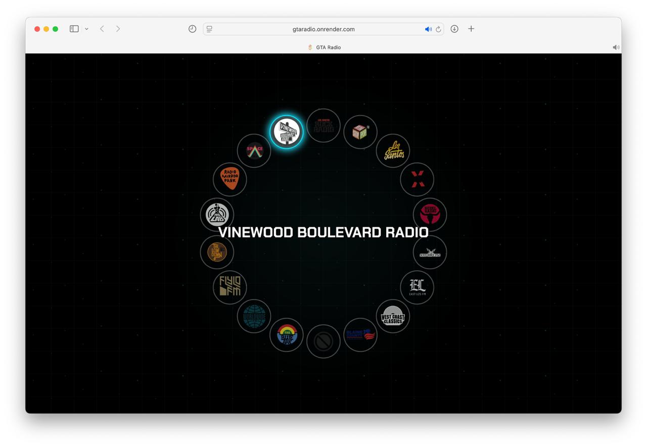 5884 Gta V Radijo Stotys Dabar Pasiekiamos Naršyklėje