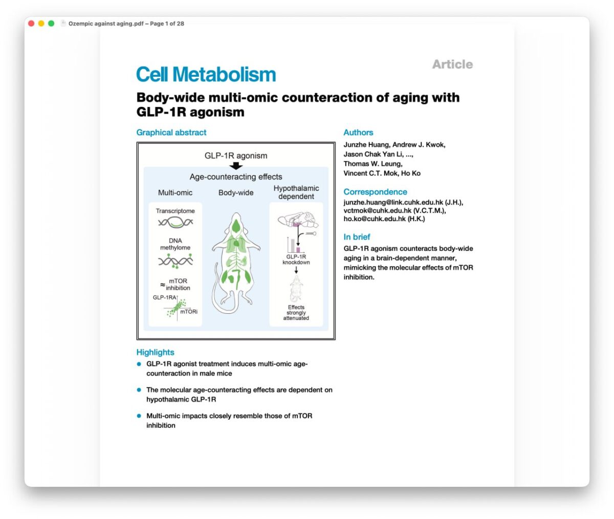 Diabetiniai vaistai gali lėtinti senėjimą