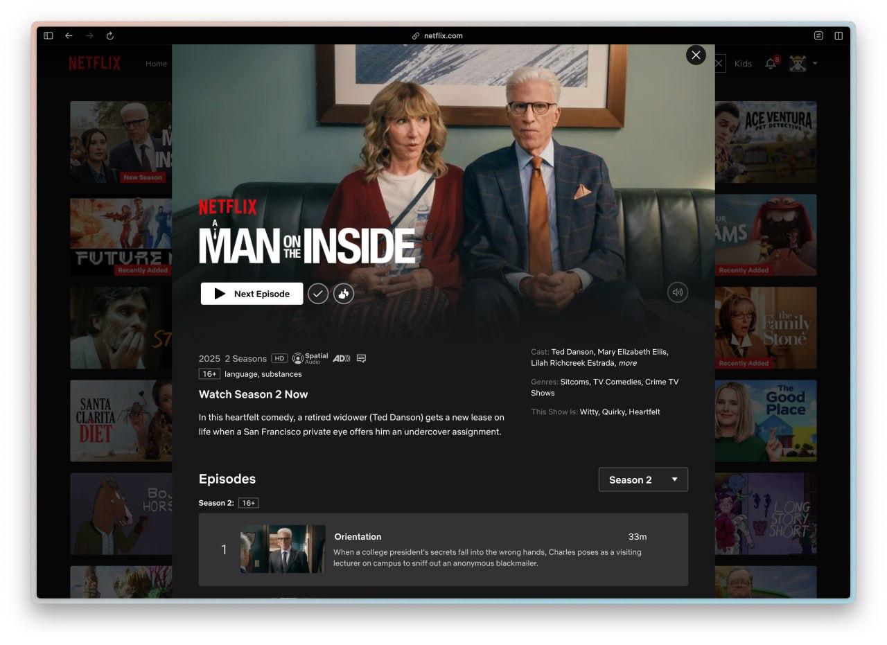 5896 Naujas Komedijos Savas žmogus Viduje Sezonas Jau Pasiekiam