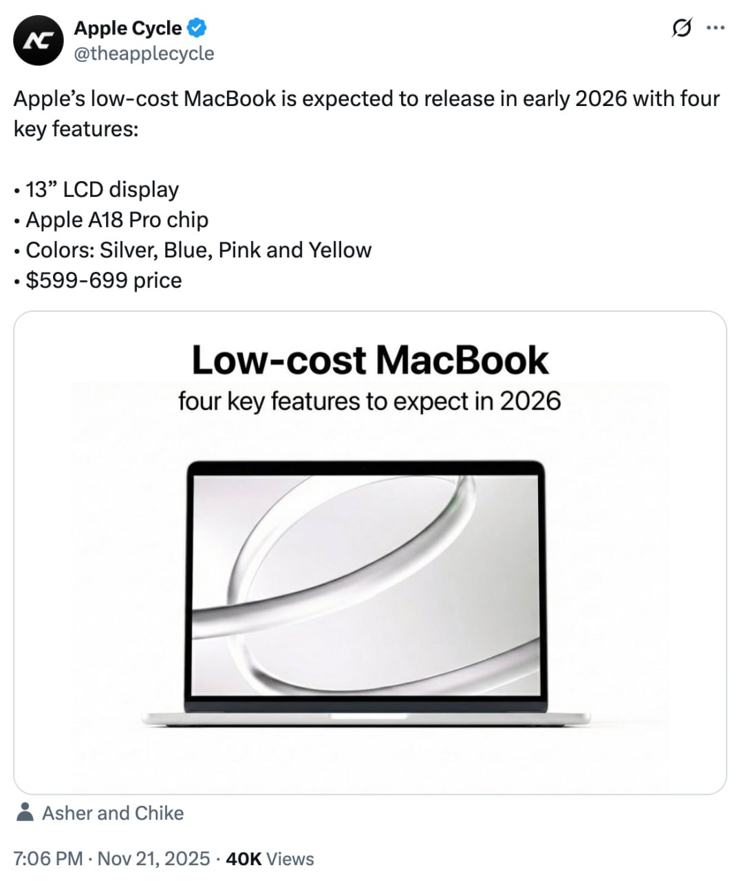 5897 Naujas Macbook Pasiūlys Puikų Pasirinkimą Studentams