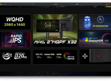 5918 Msi Pristatė Naują žaidimų Monitorių Mag 274qpf X32