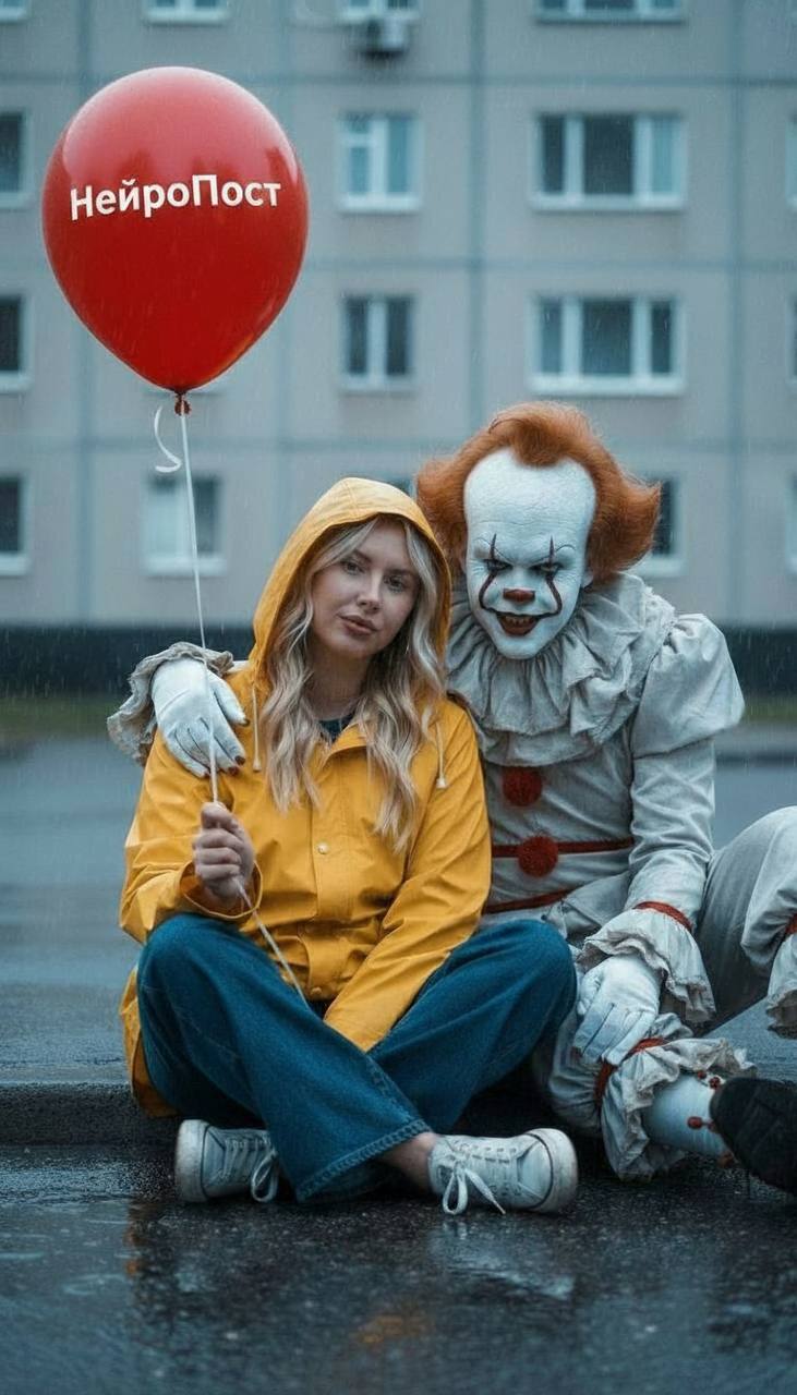 830 Helovino Kūrybinė Fotosesija Su Klounu