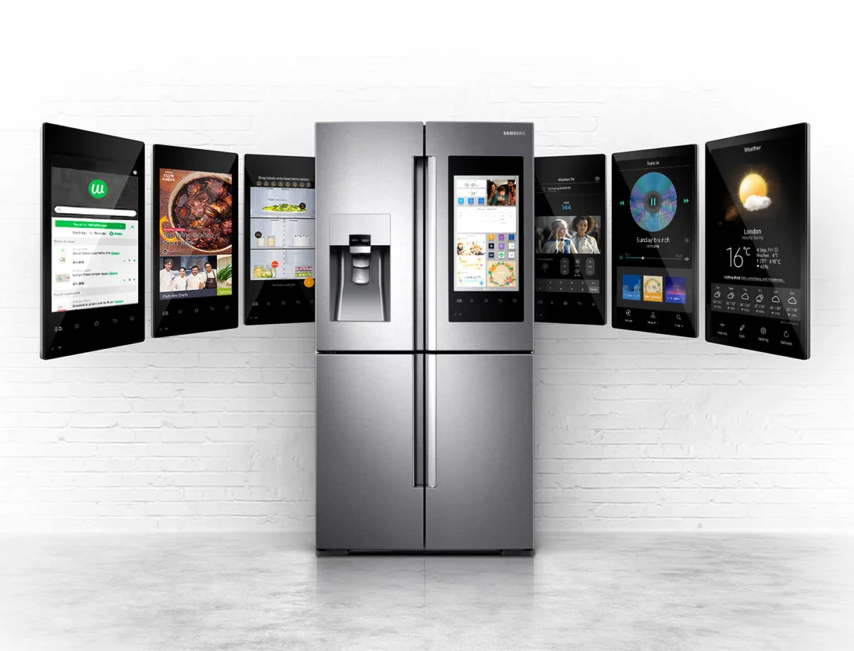 Samsung pradėjo rodyti reklamą Family Hub šaldytuvuose