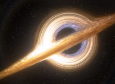 10203 Juodosios Skylės Ir Jos Akrecinio Disko Vizualizacija