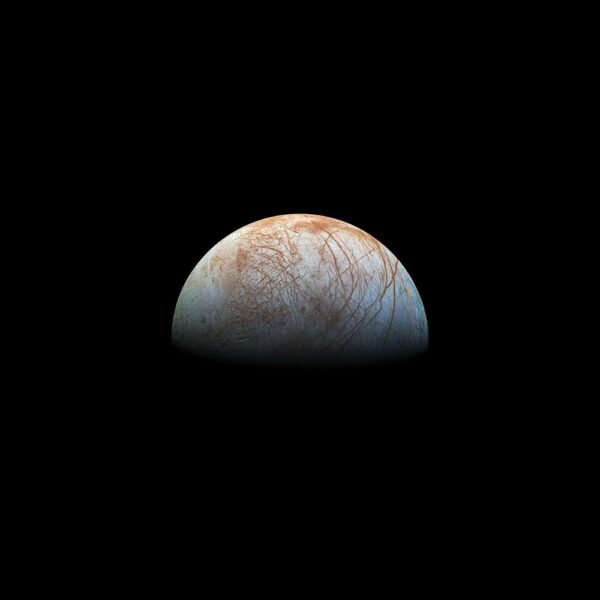 10208 Nepaprasta Europos Paviršiaus Nuotrauka Užfiksuota Nasa Erdv