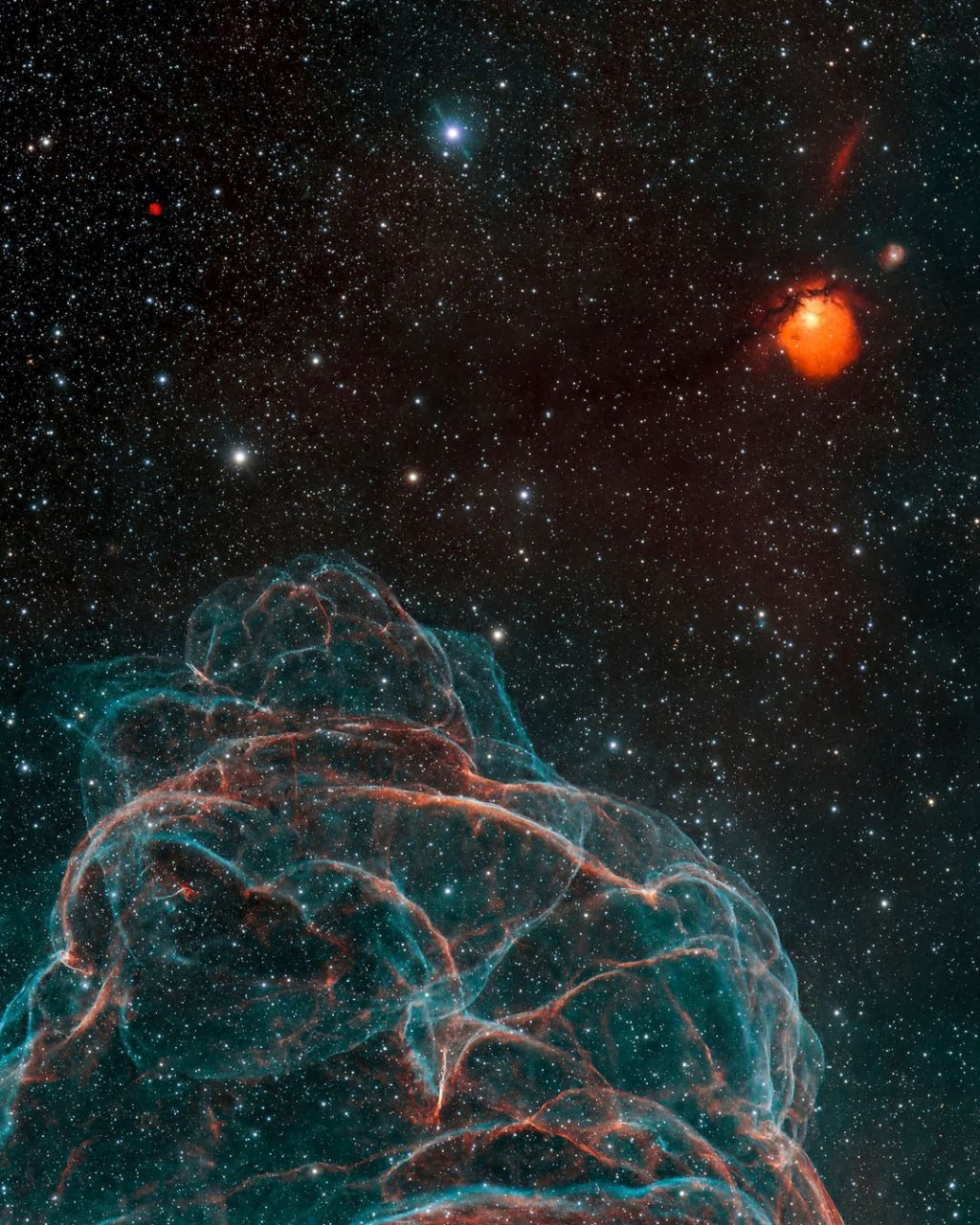 10210 Tyrinėjant Spageti ūko Rytinį Kraštą