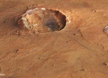 10222 Mars Express Vaizdas Iš Paukščio Skrydžio į Marsą