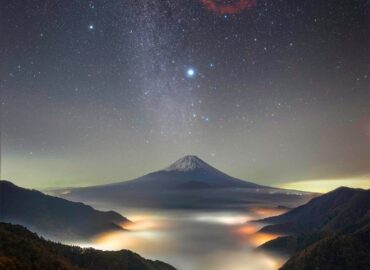 10224 Fudzijamos Kalnas Ir žvaigždžių Stebėjimas