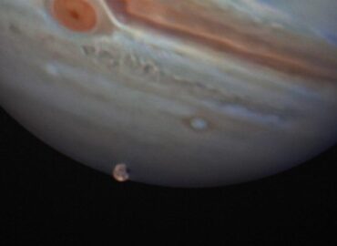 10229 Jupiteris Ir Ganimedas Užfiksuoti Mėgėjišku Teleskopu