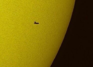 10244 Kosminio šatlo Atlantis Kelionė Per Saulės Diską 2009 Meta