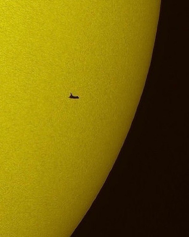 10244 Kosminio šatlo Atlantis Kelionė Per Saulės Diską 2009 Meta