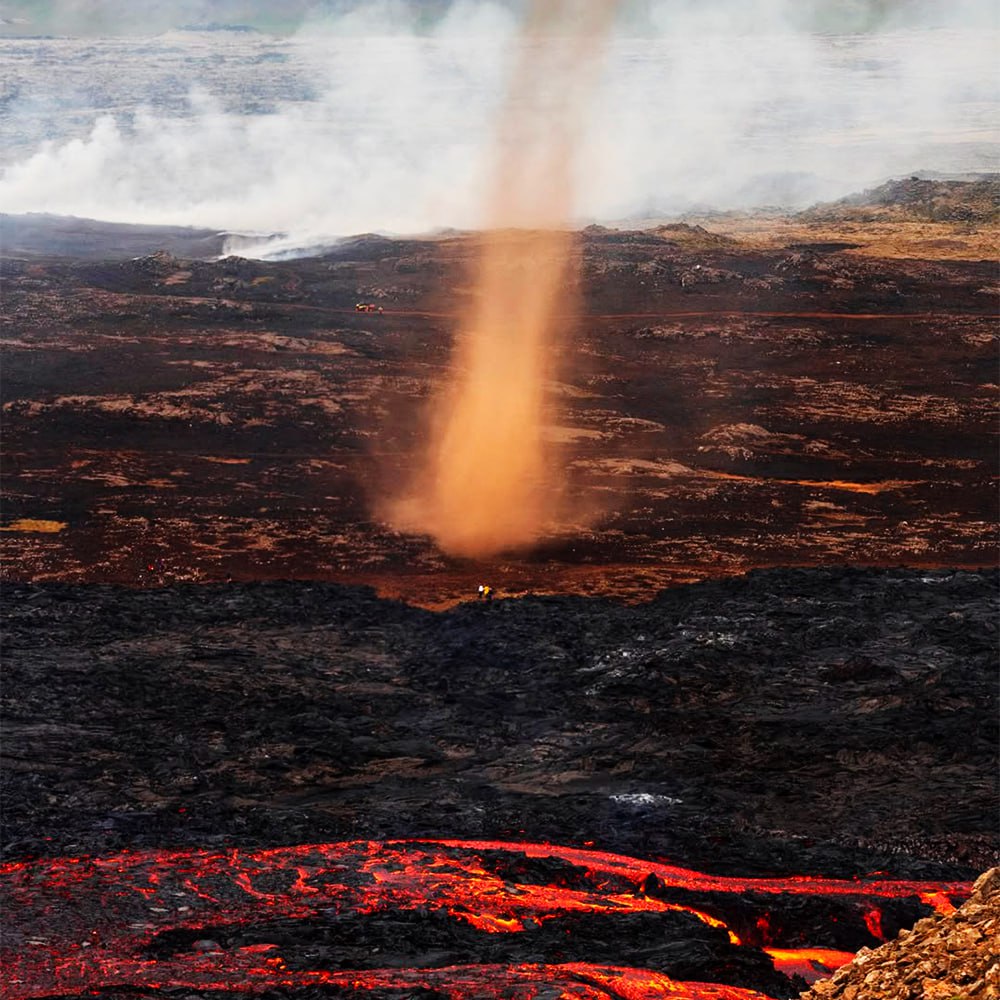 10245 Lavanado Fenomenas Islandijoje įspūdingo Gamtos Reiškinio Va