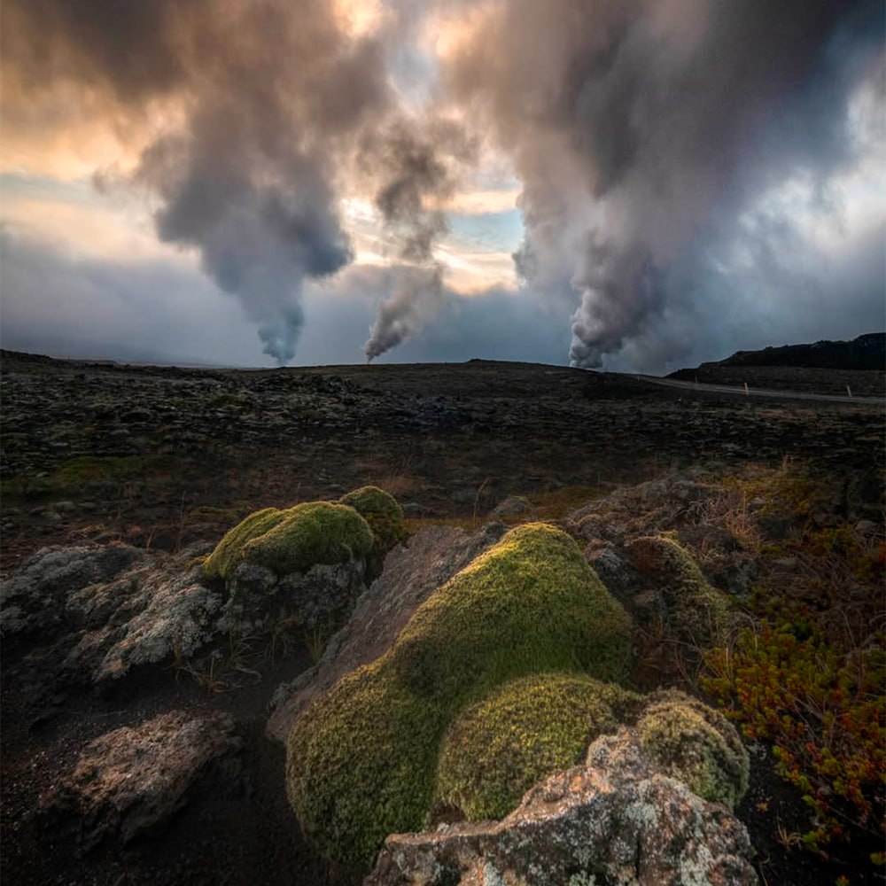 10287 Įspūdinga Islandijos Ugnikalnių Fotografija