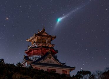 10299 Kometa C2022 E3 Ztf Stebima Iš Japonijos Prefektūros Mie