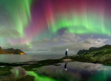 10311 Šiaurės Pašvaistės Arkties Regione Magiškas Gamtos Reiškiny