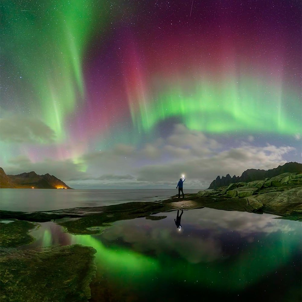 10311 Šiaurės Pašvaistės Arkties Regione Magiškas Gamtos Reiškiny