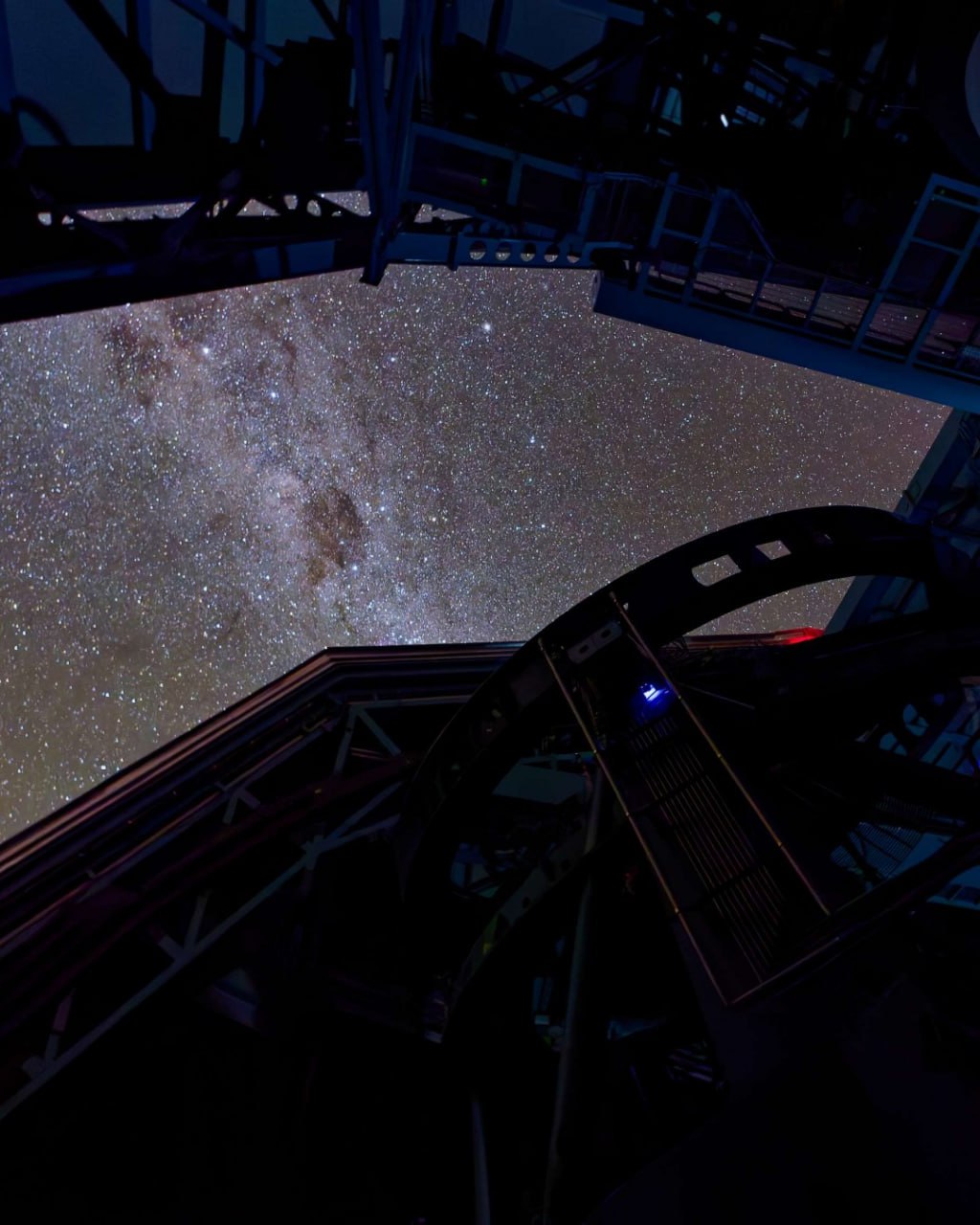 10321 Žvaigždėtas Dangus Iš Rubino Observatorijos Čilėje