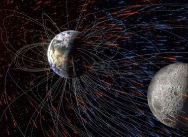 10732 Žemės Atmosferos Dalelių įtaka Mėnulio Paviršiui