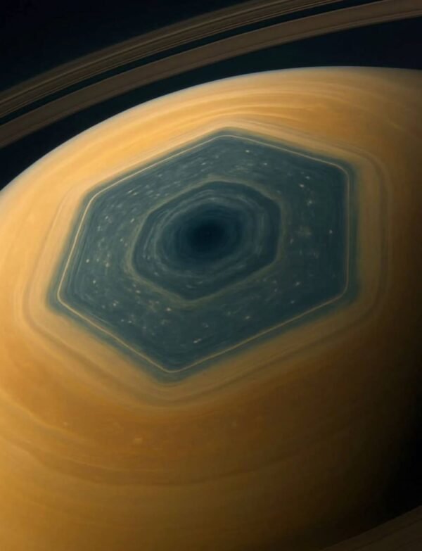 Saturno atmosferos fenomenas nepakitęs jau 40 metų
