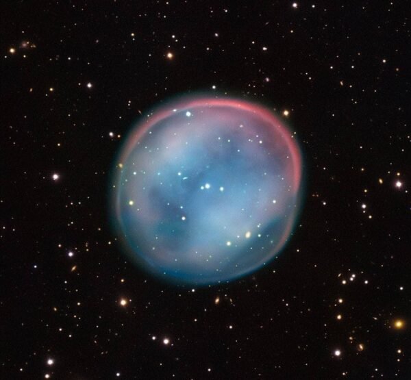 15524 Įspūdingas Eso 3781 Planetrinės ūko Vaizdas Iš Čilės