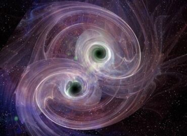 15558 Juodųjų Skylių Susijungimai Kosmose