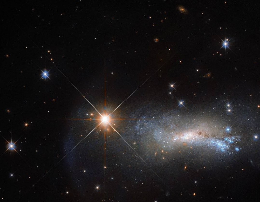 15603 Suryškinta Galaktika Ngc 7250 Ir žvaigždės šešėlis