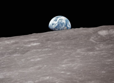 1696 Ikvepiantis Apollo 8 Misijos Žemės Pakilimo Vaizdas