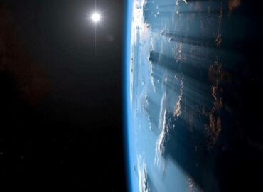 1700 Kosminis Aušros Vaizdas žvilgsnis Iš Visatos