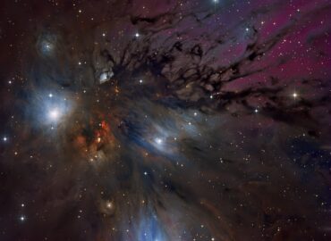 3043 Ngc 2170 Įspūdinga žvaigždžių Formavimosi Zona Vienaragyje