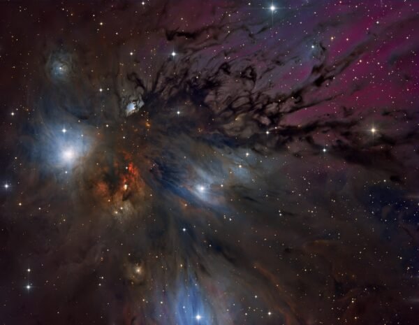 3043 Ngc 2170 Įspūdinga žvaigždžių Formavimosi Zona Vienaragyje