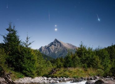 4608 Astrofotografija Užfiksuoja Veneros Ir Jupiterio Susijungimą
