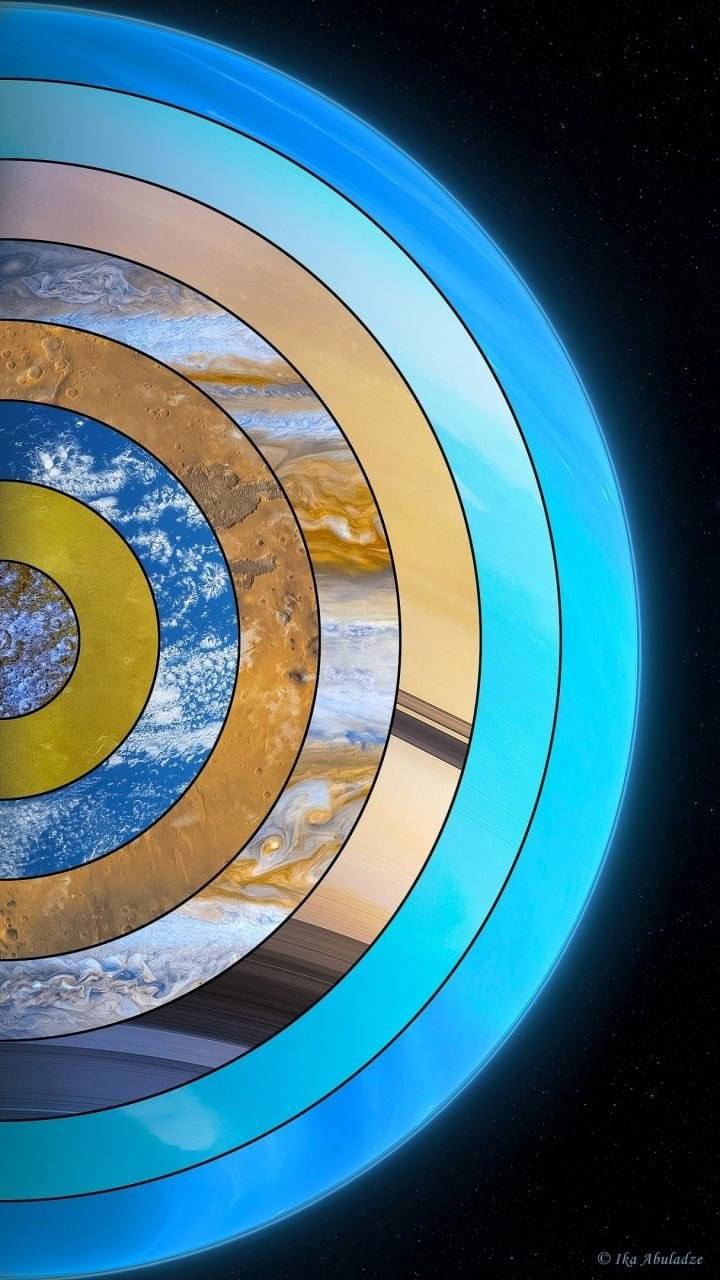 4617 Saulės Sistemos Planetų įspūdinga įvairovė