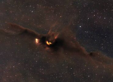 4634 Kosminės šikšnosparnio Ldn043 Vaizdas Užfiksuotas Archstarga