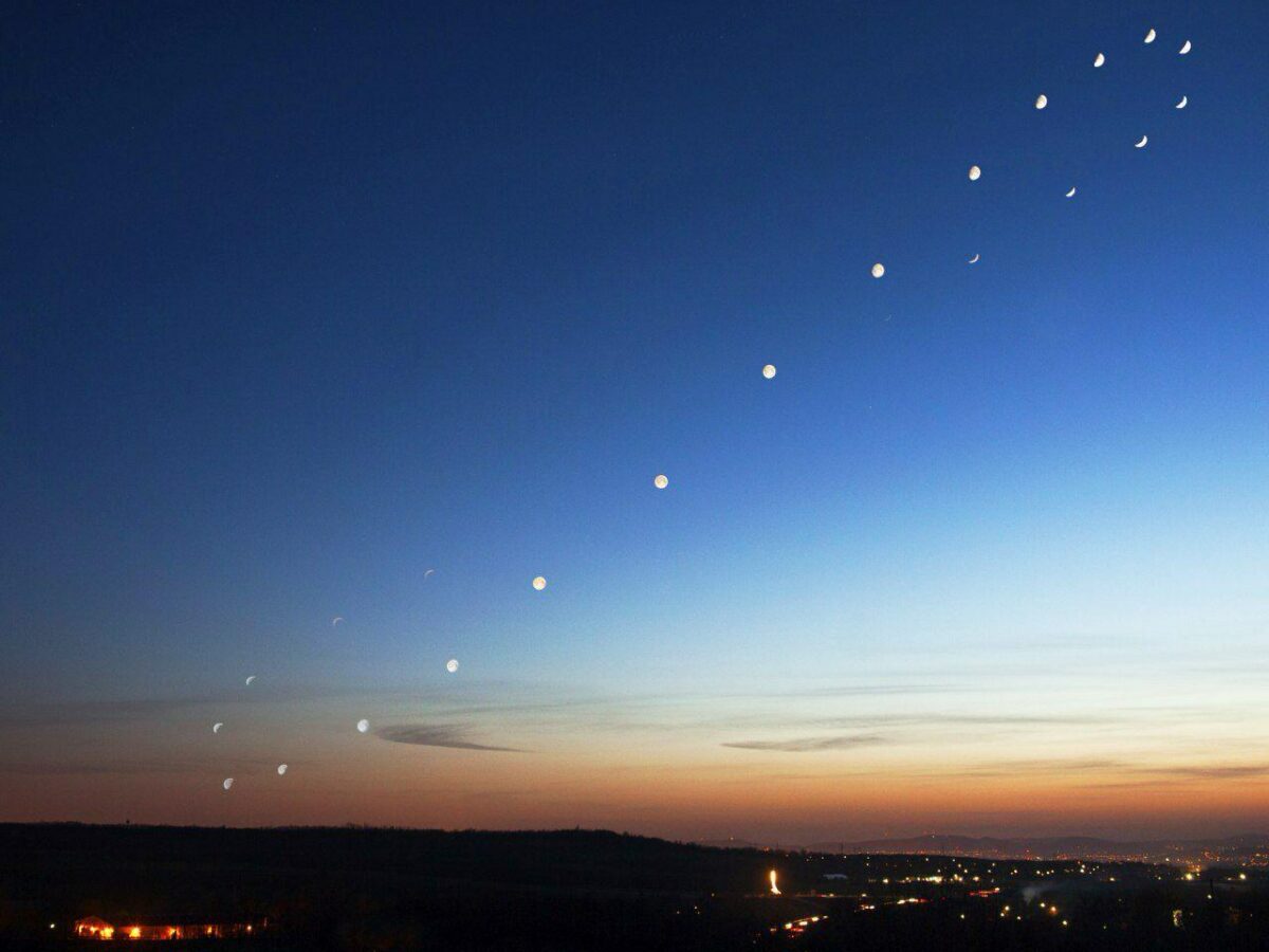 Analemmos fenomenas: kaip stebėti Mėnulį