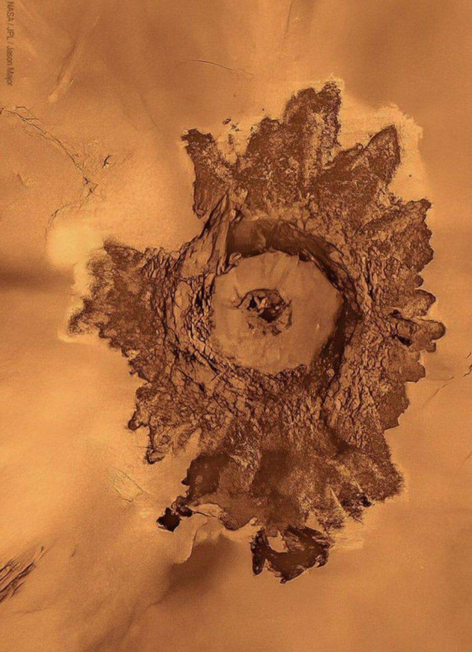 4700 Adivar Krateris Veneroje Magelano Stoties Fotografija