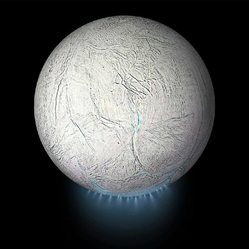 4717 Enceladas Saturno Mėnulio Paslaptingasis Grožis