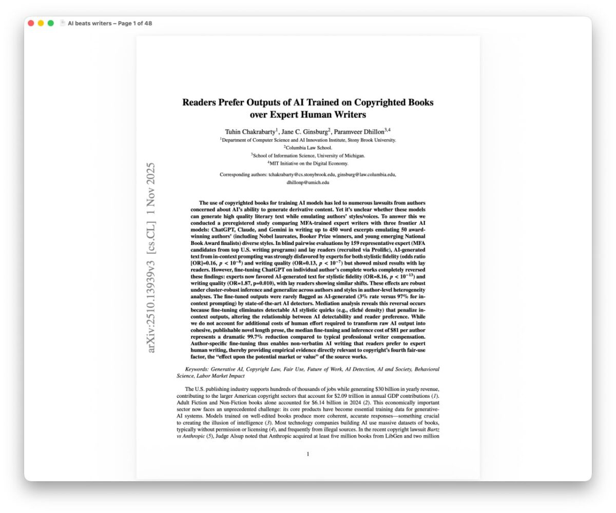 Dirbtinis intelektas lenkia rašytojus populiarumu