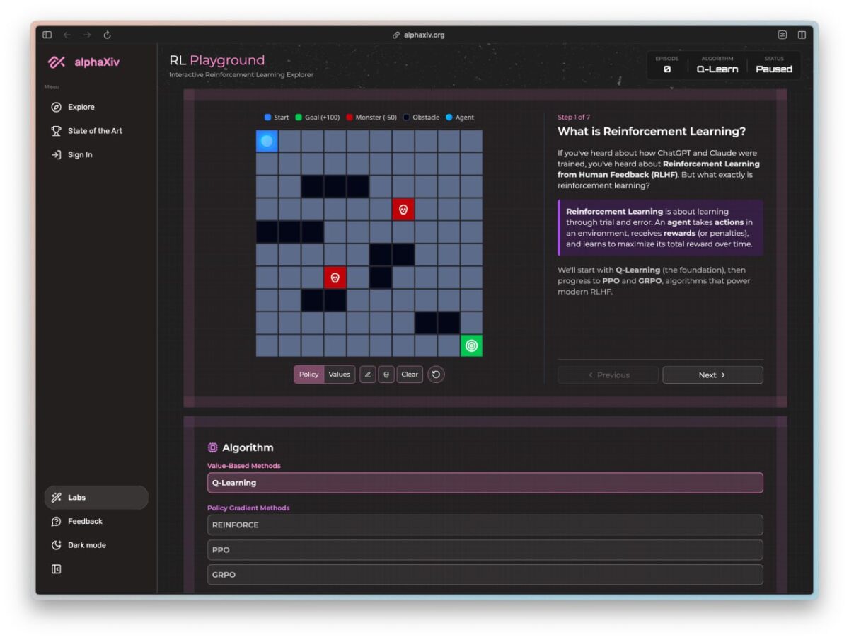 6011 Naujas įrankis Rl Playground Supaprastina Neuroninių Tinklų