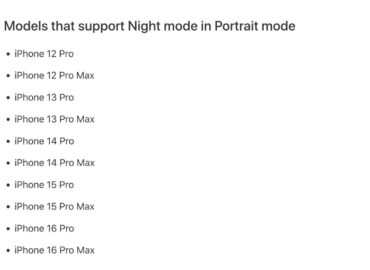 6018 Iphone 17 Pro Praranda Naktinius Portretus