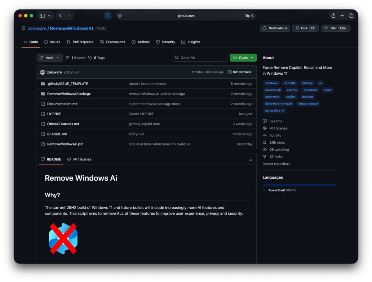 Kaip pašalinti dirbtinio intelekto funkcijas iš Windows 11