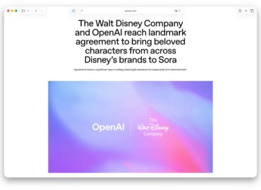 6089 Disney Investuoja į Openai Kad Atgaivintų Savo Personažus