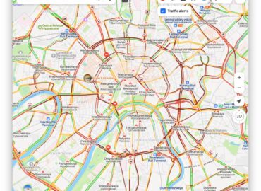 6090 Maskvoje Užfiksuoti Didžiausi Eismo Kamščiai Per Metus