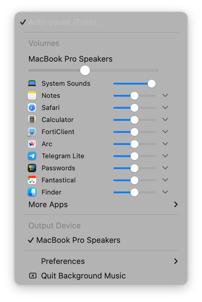 6109 Valdykite Programų Garsą Macos Sistemoje