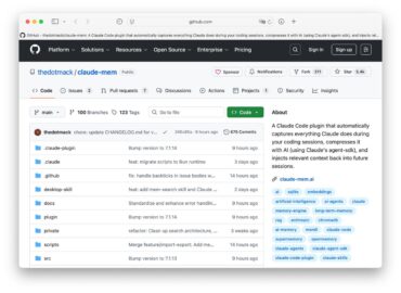 6110 Naujas Claude Code įskiepis Leidžia Saugoti Veiksmų Istoriją