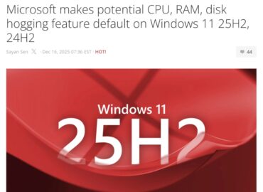 6167 Windows 11 Naujovė Gali Mažinti Kompiuterio Našumą