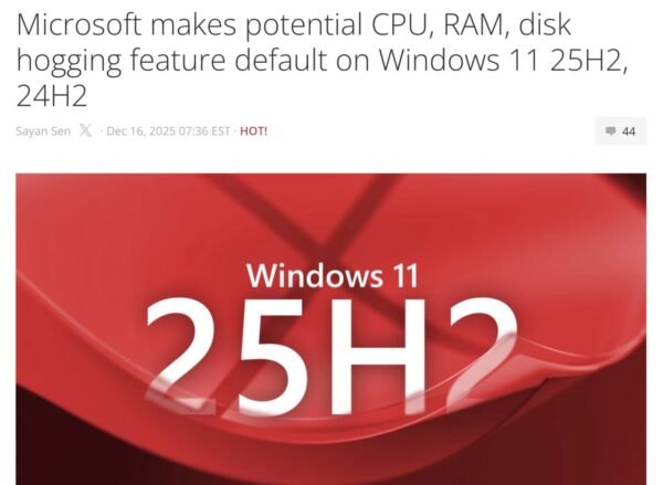 6167 Windows 11 Naujovė Gali Mažinti Kompiuterio Našumą