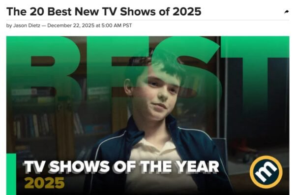 Metacritic atskleidžia geriausius 2025 metų serialus